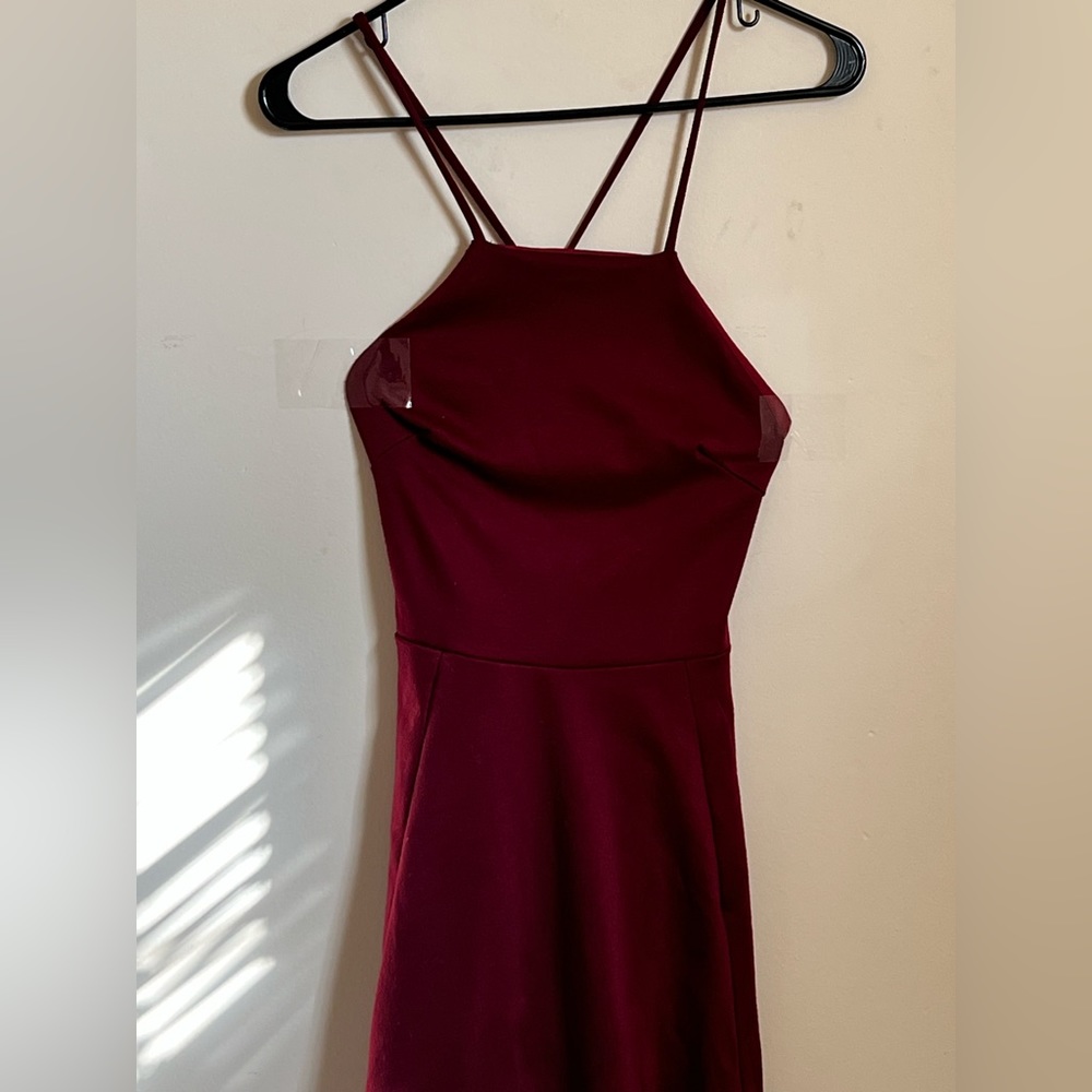 Crossed back Skater Dress